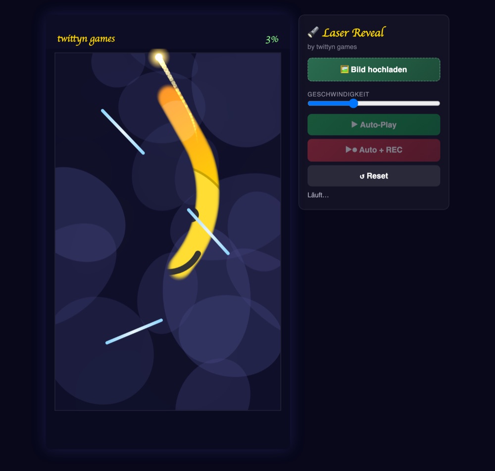 Laser Reveal screenshot