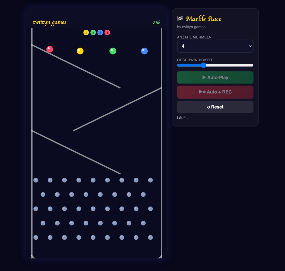 Marble Race screenshot