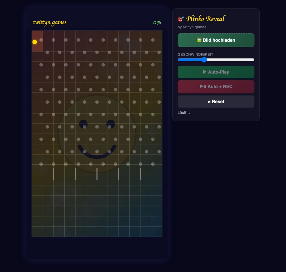 Plinko Reveal screenshot