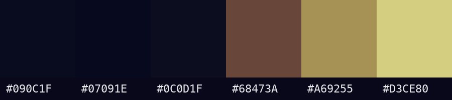 Colour palette extractor screenshot